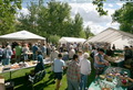 The Country Market in Flumerfelt Park in Coleman, Alberta; part of the Open Doors Heritage Festival