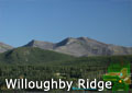 Willoughby Ridge was burned-over in the Lost Creek Fire of 2003